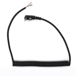 Walkie Talkie Speaker Line Hand Mic Cable For Baofeng UV5R Kenwood TK-240 Linton - Picture 1 of 5