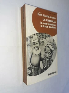 LA FAMIGLIA SUA FUNZIONE SUO DESTINO - NANDA ANSHEN - BOMPIANI - 1955 - Bild 1 von 1