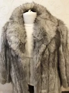 NORWEGIAN Men FOX FUR Fitted Jacket Sz.XXS (34) n.540 - Picture 1 of 5