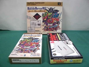 SNES - Barcode Battler Senki + Interface - New! Super famicom. Japan Game. 13410 - Picture 1 of 12
