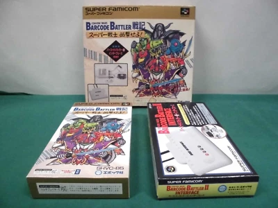 SNES - Barcode Battler Senki + Interface - New! Super famicom. Japan Game. 13410 - Image 1 of 4
