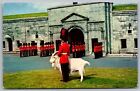 Québec Canada Royal 22 Regiment La Citadelle Guard chrome annuler carte postale WOB