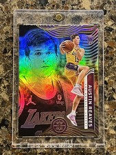 Austin Reaves RC 2021-22 Panini Illusions Basketball Refractor Mint Rookie Card