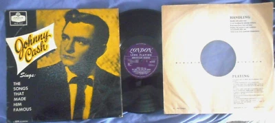 JOHNNY CASH The Songs That Made Him Famous LP  MONO UK HA-S 2157 FREE OZ POSTAGE - Image 1 of 4