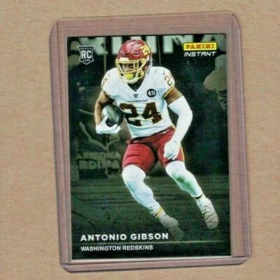 2020 Panini Instant Rookie Spotlight Antonio Gibson Washington RC PR1155 - Image 1 of 2