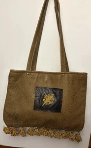 Original Wendi Wellington Large Tote Leather Exterior & Fabric Interior - Picture 1 of 13