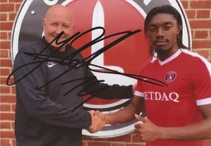 CHARLTON: JORDAN BOTAKA SIGNED 6x4 PORTRAIT PHOTO+COA - Picture 1 of 1