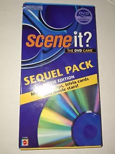 Mattel SCENE IT? The DVD Game SEQUEL PACK Movie Edition Game Expansion - Picture 1 of 2