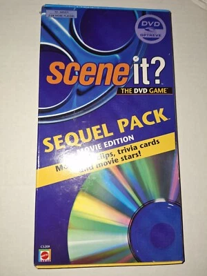 Mattel SCENE IT? The DVD Game SEQUEL PACK Movie Edition Game Expansion - Image 1 of 2