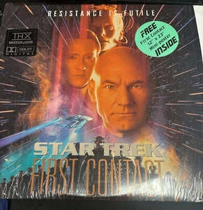 STAR TREK GENERATIONS ; Plus Poster - Laserdisc LD NTSC Laser disc MINT THX - Picture 1 of 2