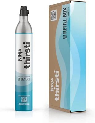 Ninja Thirsti 60-литровая канистра Co2 — устройство для приготовления газированных напитков WCX01CO2 - Изображение 1 из 4