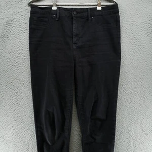 Jessica Simpson Womens Size 10 30 High Rise Skinny Stretch Black Jeans - Picture 1 of 16