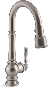 Grifo de cocina extraíble Kohler 99261-VS artefactos acero inoxidable vibrante - Imagen 1 de 3