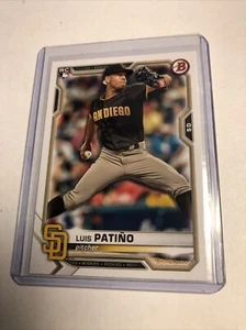 Luis Patino 2021 Bowman Rookie Paper Base #44 RC - Bild 1 von 2