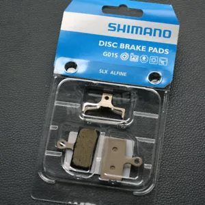 Shimano G01S Resin Disc Brake Pads for Deore SLX XT XTR SAINT ZEE M6000 M7000 - Picture 1 of 3