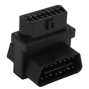 OBD2 Adapter 16 Pin Stecker-2 Buchse Plug and Play Splitter Stecker für Diagnost - Bild 1 von 22