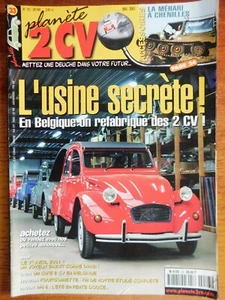 PLANETE 2 CV n ° 23 DUNKERQUE MEHARI CHENILLES USINE SECRETE LA FOURGONNETTE - Imagen 1 de 2