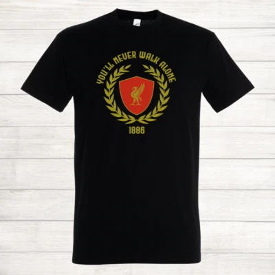 Liverpool Football Shirt YNWA Trainer T Shirt LFC Reds Anfield Champions 2025 - Image 1 of 4