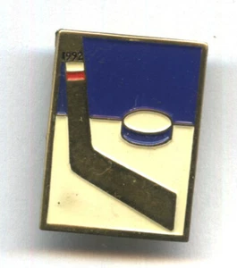 Pin POLNISCHER EISHOCKEYVERBAND Pin datiert 1992 POLEN Eishockey - Bild 1 von 1