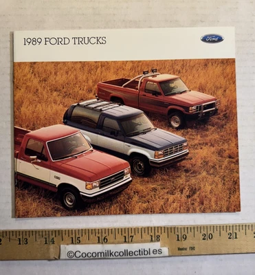 Vintage 1989 Ford Trucks Sales Brochure - Image 1 of 4