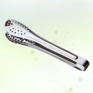  12 Inches Stainless Steel Tongs Cooking Tweezers Kitchen Clip Food for - Picture 1 of 11