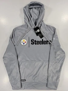 New Era PITTSBURGH STEELERS NFL Authentic Combine Hoodie Sweatshirt Men Small  - Picture 1 of 14