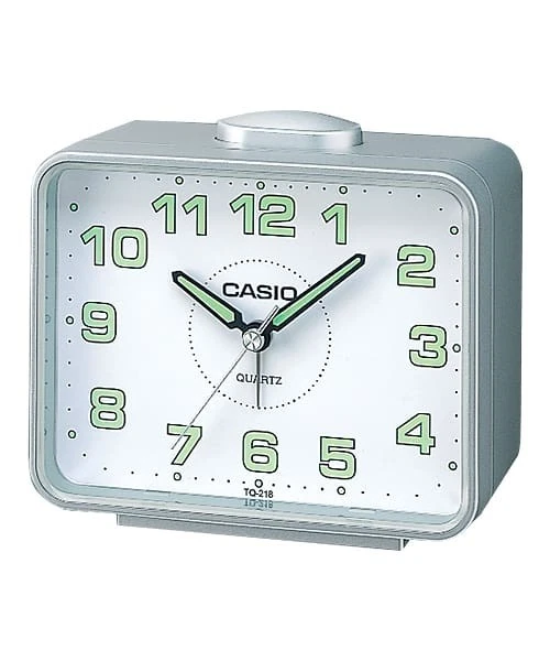 Casio Tq-218-8ef - Sveglia analogica al Quarzo con ripetizione Allarme (f2t)