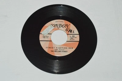 THE ROLLING STONES Street Fighting Man 7" Canada Orange Labels L.909 45rpm Vinyl - Image 1 of 2