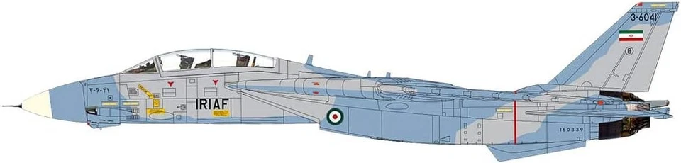 HOBBY MASTER 1/72 F-14A Tomcat Iran Islamic Republic Air Force 2003 HA5235 - Image 1 of 1