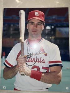 TODD ZEILE AUTOGRAPHED SIGNED AUTO 8X10 PHOTO ST. LOUIS CARDINALS - Picture 1 of 2
