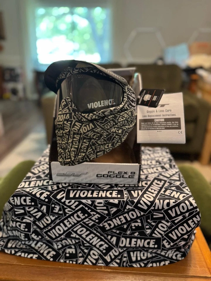 JT Flex 8 Maschera Edizione Violenza RARA - Immagine 1 di 1