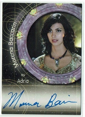 Stargate SG-1 Season 10 Autograph Auto Card A97 Morena Baccarin as Adria - Image 1 of 3