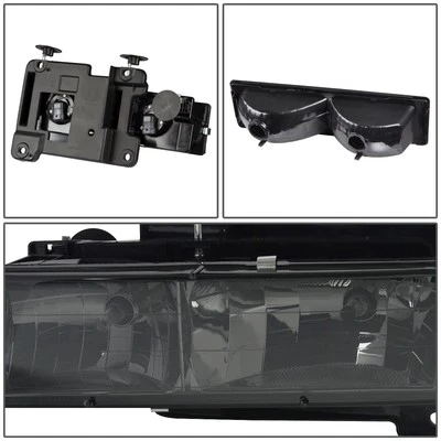 PARA 94-02 C10 CROMO 8 PIEZAS FARO+PARACHOQUES+ESQUINA LATERAL+LUZ TRASERA LED 3D NEGRA Foto 1 de 4