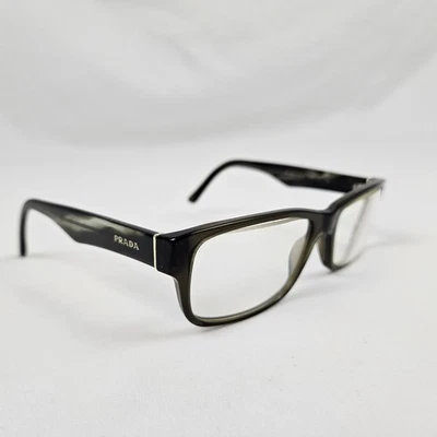 Monturas de gafas PRADA VPR16M 53 16 0AQ-101 140 Italia verde tortuga vintage  Foto 1 de 4