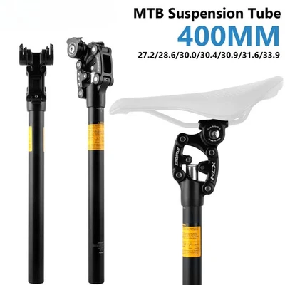 Amortiguador amortiguador de tija de sillín suspensión MTB 27,2 28,6 30,9 31,6 mm tubo de asiento Foto 1 de 4