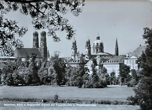 AK München Englischer Garten Panorama 1959 - Picture 1 of 2