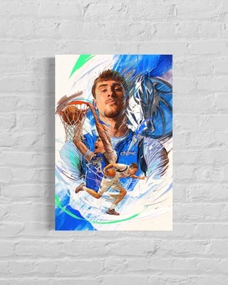 Cooper Flagg Print CANVAS | Dallas Mavericks | Sports Wall Art | Gift Decor - Image 1 of 4