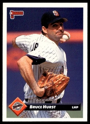 1993 Donruss Bruce Hurst San Diego Padres #576 - Image 1 of 2