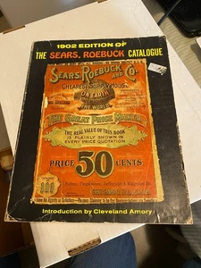 1902 Edition of the Sears, Roebuck Catalogue 1969 reprint PB - Foto 1 di 4