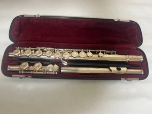 YAMAHA Flute YFL-211SⅡ Standard Model Silver Plated Excellent Condition (Used) - Picture 1 of 13