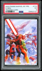 2020 Panini Marvel 80 Years #C10 RARE SP CARD ~ X-Men Cyclops ~ PSA 5 EX - Picture 1 of 2