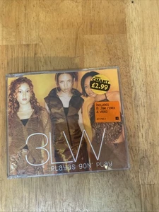3LW Playas Gon’ Play UK Import 3 Track + 1 Video CD 2001 Epic Records Issue - Picture 1 of 7