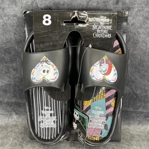 Disney Pesadilla antes de Navidad Jack y Sally Mujer Diapositivas Talla 8 NUEVO - Imagen 1 de 10