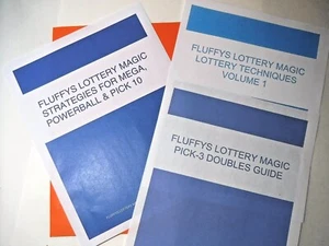 LOTTERY STRATEGY GUIDE 4 - PACK by FLUFFYS LOTTERY MAGIC - Picture 1 of 5