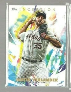 2020 Topps Inception #82 Justin Verlander (ref 110951) - Picture 1 of 1