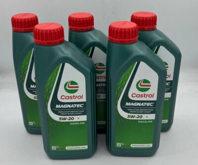 OLIO MOTORE CASTROL MAGNATEC PROFESSIONAL ORIGINALE FORD E 5W20 5 LITRI LT - Immagine 1 di 3