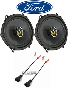 Kicker 6x8" Front Car Speaker Replacement Kit For 1999-2002 Ford Expedition - Picture 1 of 4