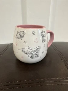 Tazza da caffè Disney Aristogats Sweet Dreams Marie gatto e gattini 16 oz A2 - Foto 1 di 6