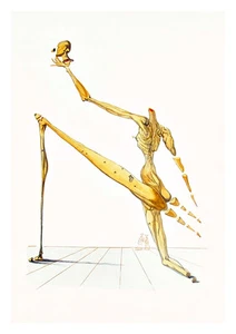 Divine Comedy Inferno 28 by Salvador Dali A4 Art Print - Picture 1 of 1
