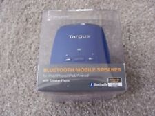 New Targus Bluetooth Wireless Mobile Speaker w/ Microphone Blue (TA-22MBSP-BLU)
